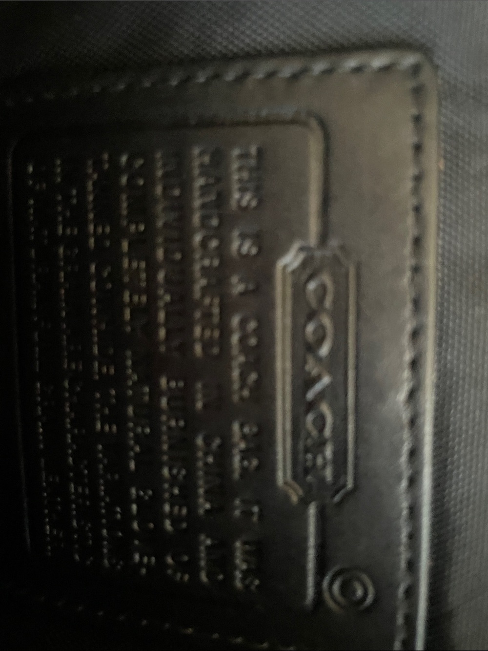 Vintage Coach Black Leather Messenger Thompson Briefcase with Adjustable Strap - Picture 11 of 11